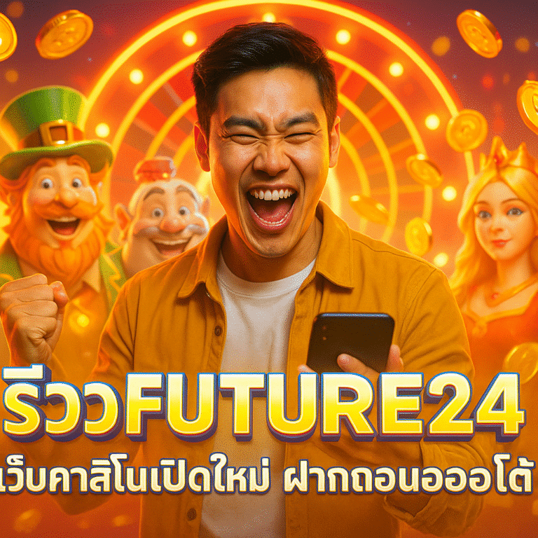 รีวิว FUTURE24 เว็บคาสิโนเปิดใหม่ ฝากถอนออโต้
