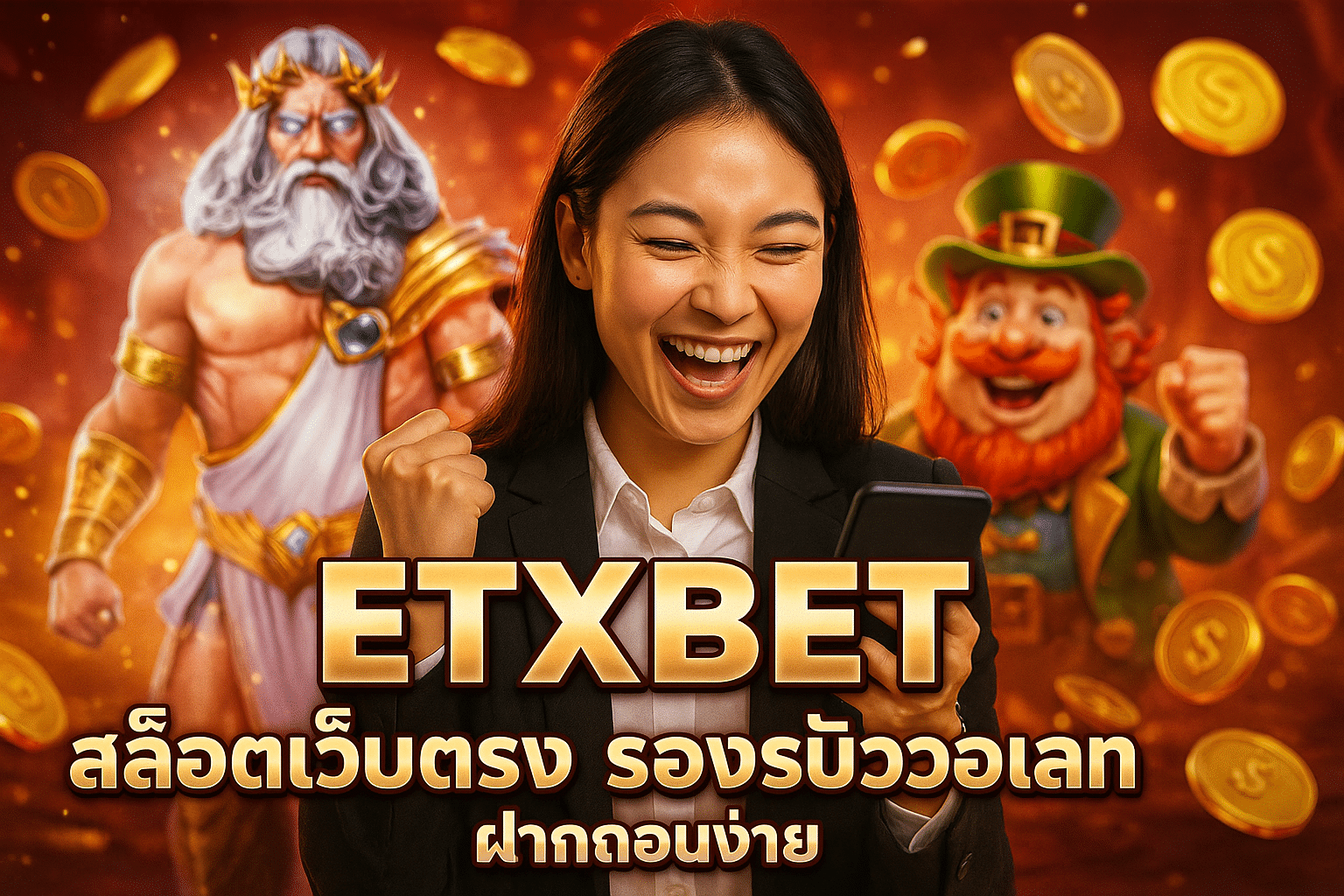 ETXBET สล็อตเว็บตรง รองรับวอเลท ฝากถอนง่าย